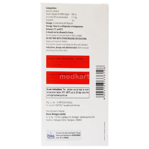 nobeglar penfill 3 ml